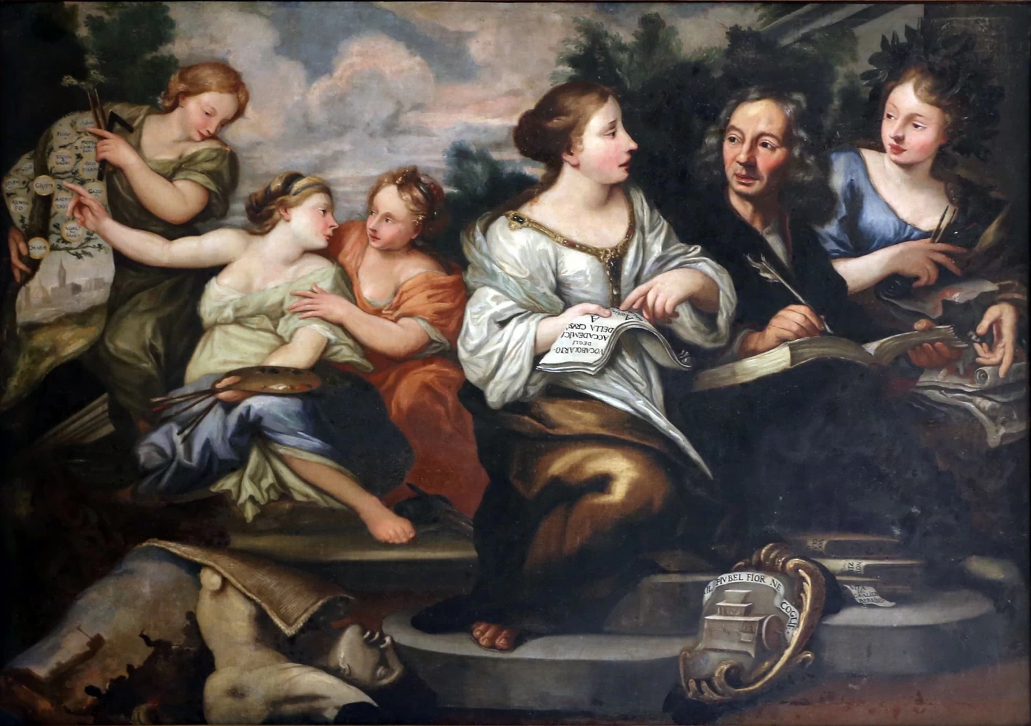 Le Arti glorificano Filippo Baldinucci - Accademia della Crusca